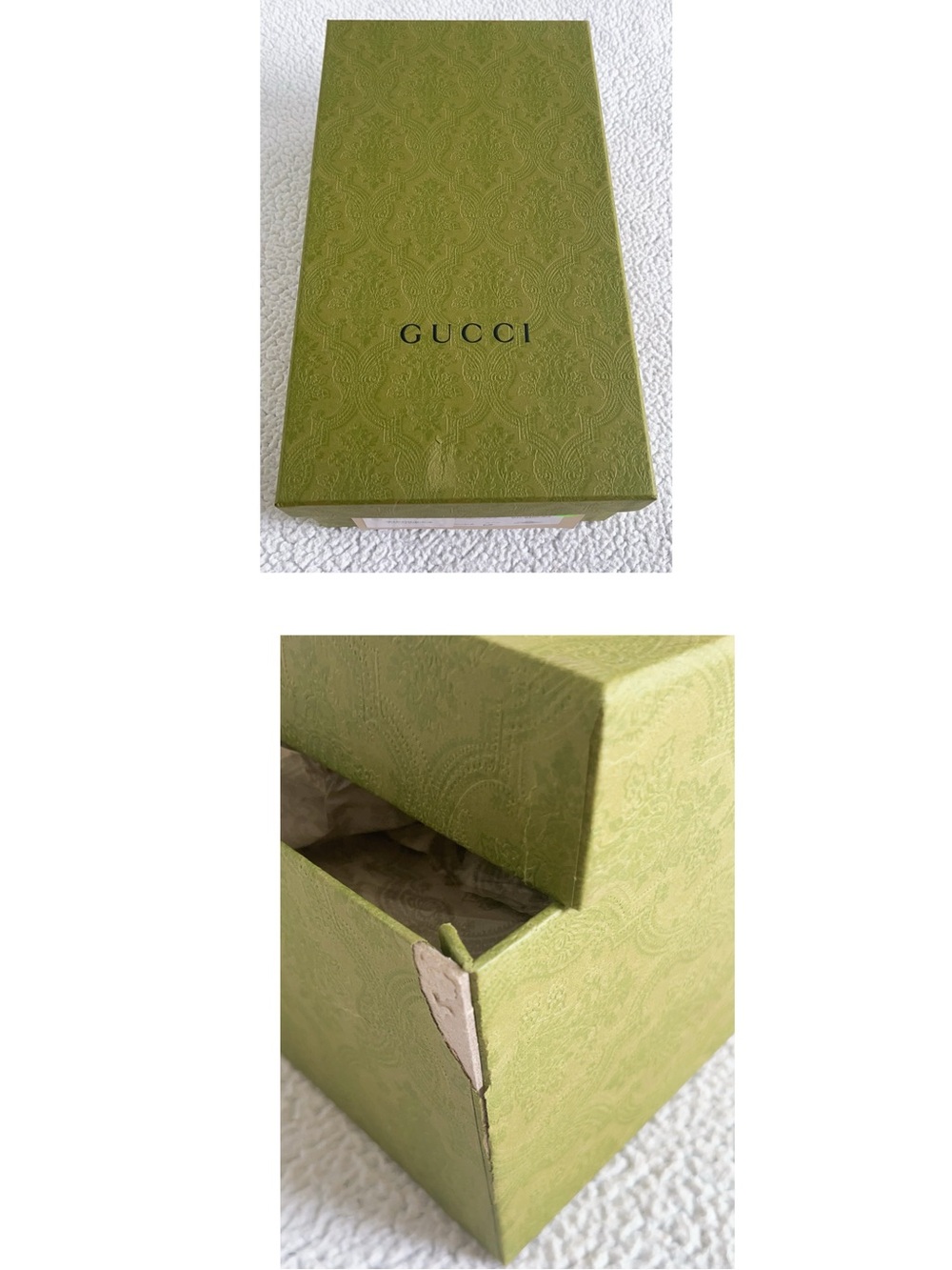 Gucci Rhyton Gucci Logo Leather Sneaker - Picture 16 of 16